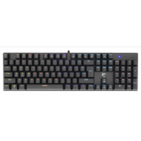 Clavier Gaming Mécanique White Shark Commandos GK-2106 / RGB / Blanc / Red Switches Tunisie