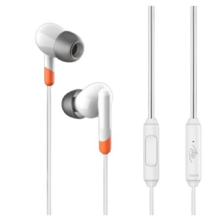 Ecouteurs Filaires Itel E12 – Blanc – ITEL-E12-WHITE Tunisie