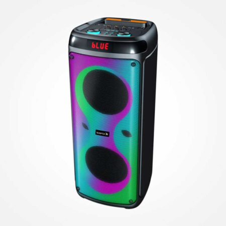 Haut Parleur Sans fil iconix BETA 08 RGB 800W – Noir – BETA-08 Tunisie