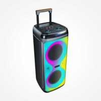 Haut Parleur Sans fil iconix BETA 08 RGB 800W – Noir – BETA-08 Tunisie