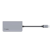 Adaptateur Belkin Usb-c Multiport 4-en-1 – Gris – AVC006btSGY Tunisie