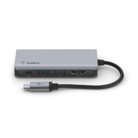 Adaptateur Belkin Usb-c Multiport 4-en-1 – Gris – AVC006btSGY Tunisie