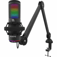 Microphone Gamer Filaire Aqirys Galileo – Noir- AQRYS-GALILEO Tunisie