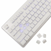 Clavier Gamer White Shark Tachi White Membrane US -Blanc Tunisie