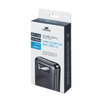 Power Bank RivaCase 20000 mAh Charge Ultra Rapide Pd 65w – Noir- VA1082 Tunisie