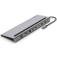 Station d’accueil Belkin Multiport USB-C 11-en-1 – Sliver – INC004BTSGY Tunisie