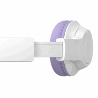 Casque Belkin supra-auriculaire sans fil pour enfants SoundForm Inspire -Blanc &Violet  – AUD006BTLV Tunisie