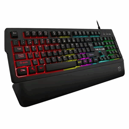 Clavier Gamer Mécanique THE G-LAB RGB Red Switch – Noir -Keyz-Palladium/FR Tunisie
