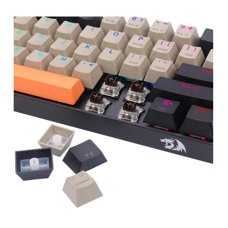 Clavier Mécanique Gamer REDRAGON DRACONIC PRO K530-OG&GY&BK-RGB-PRO Clavier Mécanique Gamer REDRAGON DRACONIC PRO K530-OG&GY&BK-RGB-PRO Tunisie