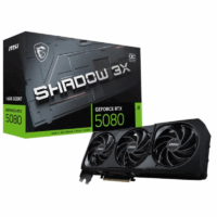 Carte Graphique Msi GeForce RTX 5080 16G SHADOW 3X OC – 912-V531-003 Tunisie