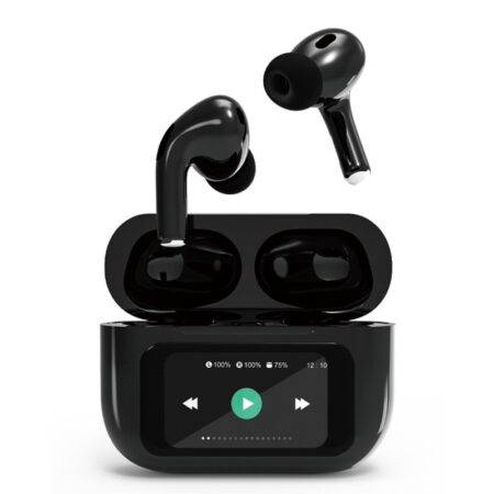 Écouteurs Sans Fil Gembird TWS-LCD-ANC-01-BK Hi-Fi In-ear Noir Tunisie