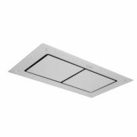 Hotte Centrale Silverline 90 cm 4250.90 Inox & Noir Tunisie