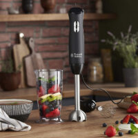 Mixeur Plongeant 3 en 1 Matte Black Russell Hobbs 24702-56 Noir Tunisie