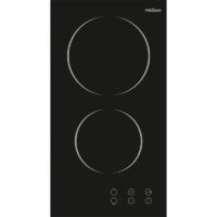 Plaque De Cuisson à Gaz Premium 4 Feux 60 cm Fonte AP641.BX01 Noir & Inox Tunisie