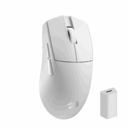 Souris Gamer Sans Fil REDRAGON KING PRO M916W-PRO-4K Blanc Tunisie