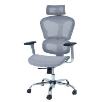 Chaise Directeur Moon Base Chrome – Noir Tunisie