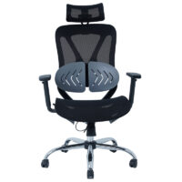 Chaise Directeur Moon Base Chrome – Gris Tunisie
