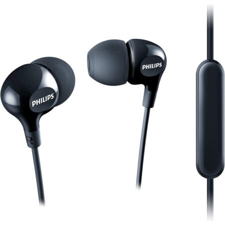 Écouteurs filaire intra-auriculaires avec micro Philips – Noir – SHE3555BK/00 Tunisie