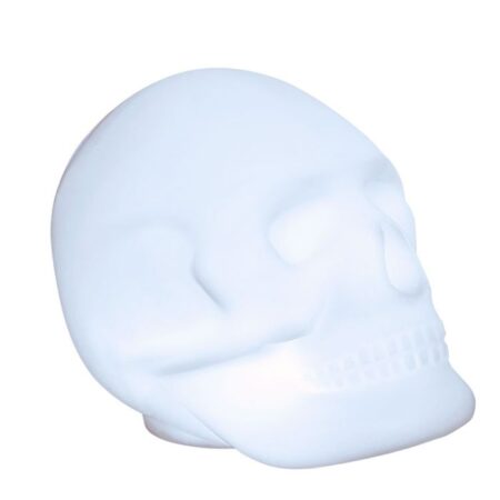 Haut Parleur Sans Fil Bigben Tête de mort Lumineuse- Blanc – BTLSSKULL Tunisie