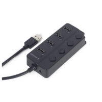 Hub Usb Type C Gembird 4 Ports Usb (1 x USB 3.1 + 3 x USB 2.0) – Gris -UHB-CM-U3P1U2P3-01 Tunisie