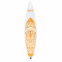 Planche à pagaie What Sup Sky Breeze 11 pieds – Blanc & Bleu & Vert & Noir Tunisie