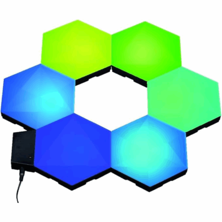 Inferno Smart Light Tiles Konix Drakkar 6 Piéces – 61889000010 Tunisie