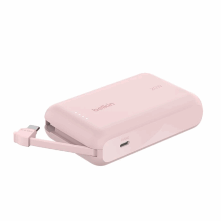 Power Bank Belkin BoostCharge 10 000 mAh 20 W – BPB021HQPK Tunisie