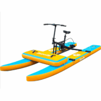 Planche à pagaie What Sup  Fitnord Aqua Leaf Gonflable 11.2 pieds – Vert Tunisie