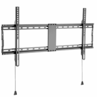 Support mural Gembird pour téléviseur mince 37”-80” 50 kg -Noir -WM-S80F-01 Tunisie