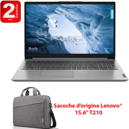 Pc Portable Lenovo Ideapad 1 15igl7 Intel Celeron N4020 8go 256go Ssd – Gris – 82V700EFFG Tunisie