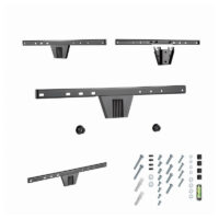 Support mural Gembird pour téléviseur mince 37”-80” 50 kg -Noir -WM-S80F-01 Tunisie