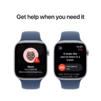Apple Watch Series 10 GPS 46 Mm Aluminium – Silver – MWWM3QF/A Tunisie