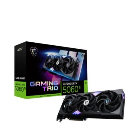 Carte Graphique MSI GeForce RTX 5060 Ti 16G GAMING TRIO OC – 912-V535-001 Tunisie