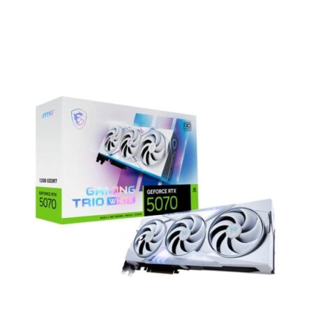 Carte Graphique MSI MSI GeForce RTX 5070 12Go GAMING TRIO OC White – 912-V532-031 Tunisie