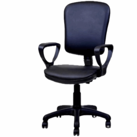 Chaise Operateur avec Accoudoirs – Base Noir Tunisie