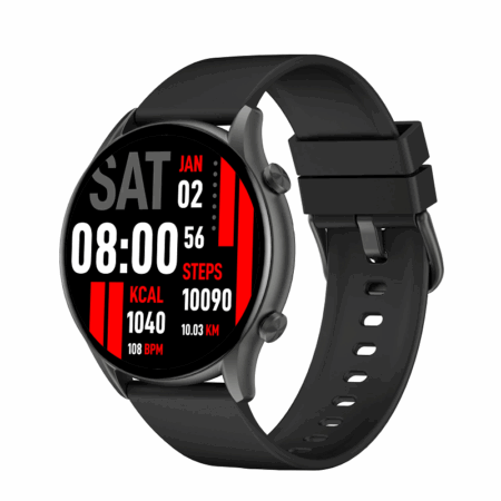 Montre Connectée Kieslect Kr – Noir – 11014BK Tunisie