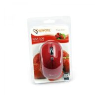 Souris Optique Sans Fil SBOX  – Rouge – WM-106R Tunisie