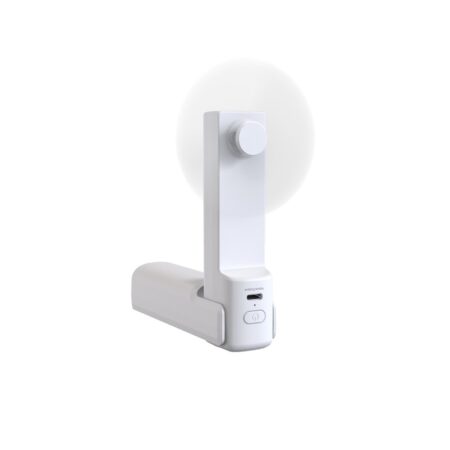 Ventilateur Portable Muvit 3 en 1 Powerbank LED Blanc – MTFAN3295 Tunisie