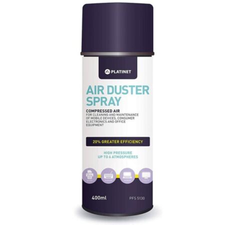 Air Comprimé Platinet Pour Écrans 400 Ml – PFS5130 Tunisie