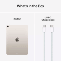Apple iPad Air 2025 11″ 8 Go 128 Go Wi-Fi – Starlight  – MC9Y4QA/A Tunisie