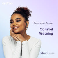 Écouteurs Intra-Auriculaires Filaire ORAIMO Halo Airy Type C – Noir – OEP-650-BK Tunisie
