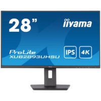 Ecran iiyama Prolite 23.8” IPS FULL HD 100Hz – Noir Mate – XUB2492HSU-B6 Tunisie