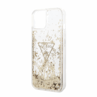 Etui Guess Liquide Glitter avec logo triangle pour iPhone 14 Plus – Silver – 09287 Tunisie
