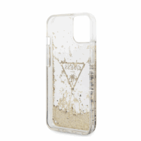 Etui Guess Liquide Glitter avec logo triangle pour iPhone 14 Plus – Silver – 09287 Tunisie