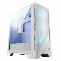 Boitier Pc Gamer MSI MAG Forge 320R airflow – Blanc – 306-7G23W21-HH9 Tunisie