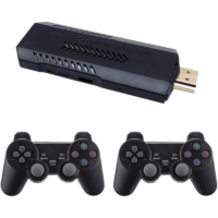 Console de jeu Game stick X2 avec deux manettes sans fil- Noir Tunisie