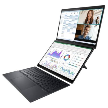Pc Portable Asus Zenbook Duo14 OLED Ultra 9 285H 16Go 1 To SSD – Gris – UX8406CA-QL192W Tunisie