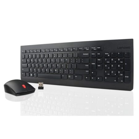 Ensemble  Clavier Et Souris Sans Fil Essential Lenovo – Noir –  4X30M39469 Tunisie