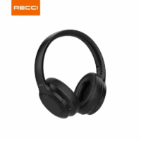 Casque Sans Fil Recci Bluetooth -Noir -REP-W59 Tunisie