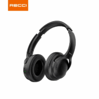 Casque Sans Fil Recci Bluetooth -Noir -REP-W59 Tunisie